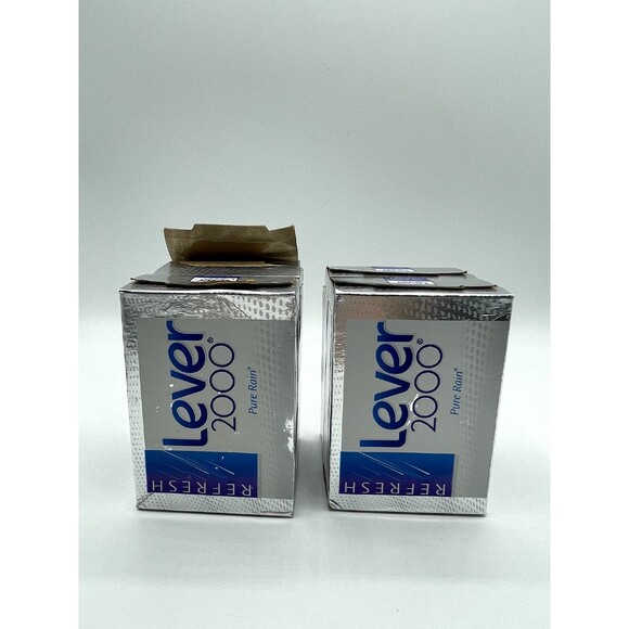 4 Lever 2000 Pure Rain Super Rare Vintage Bar Soap 4.5 oz USA Made Bs256 - Picture 10 of 16